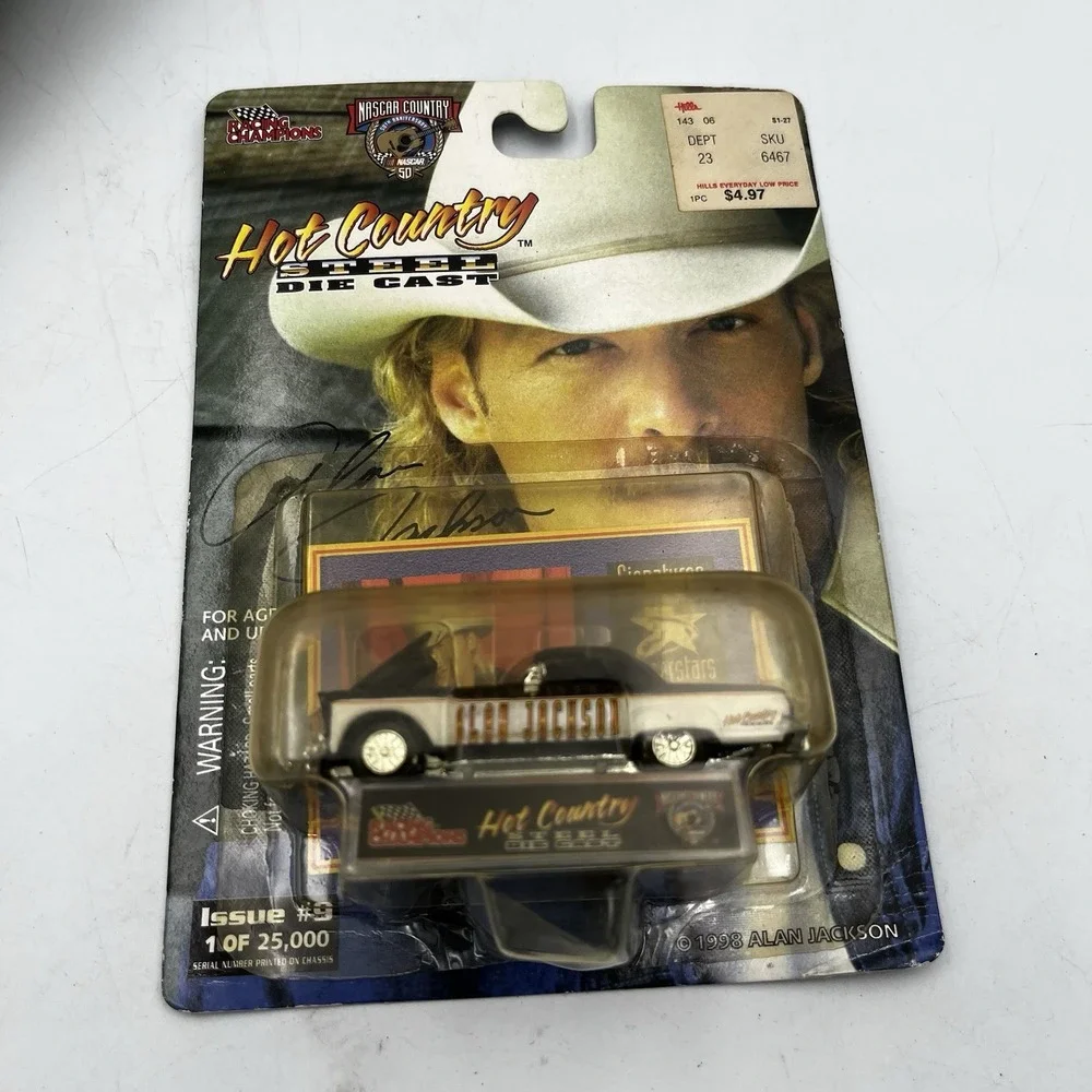 Racing Champions Hot Country Diecast Cars Alan Jackson Lot of 4 New in Package